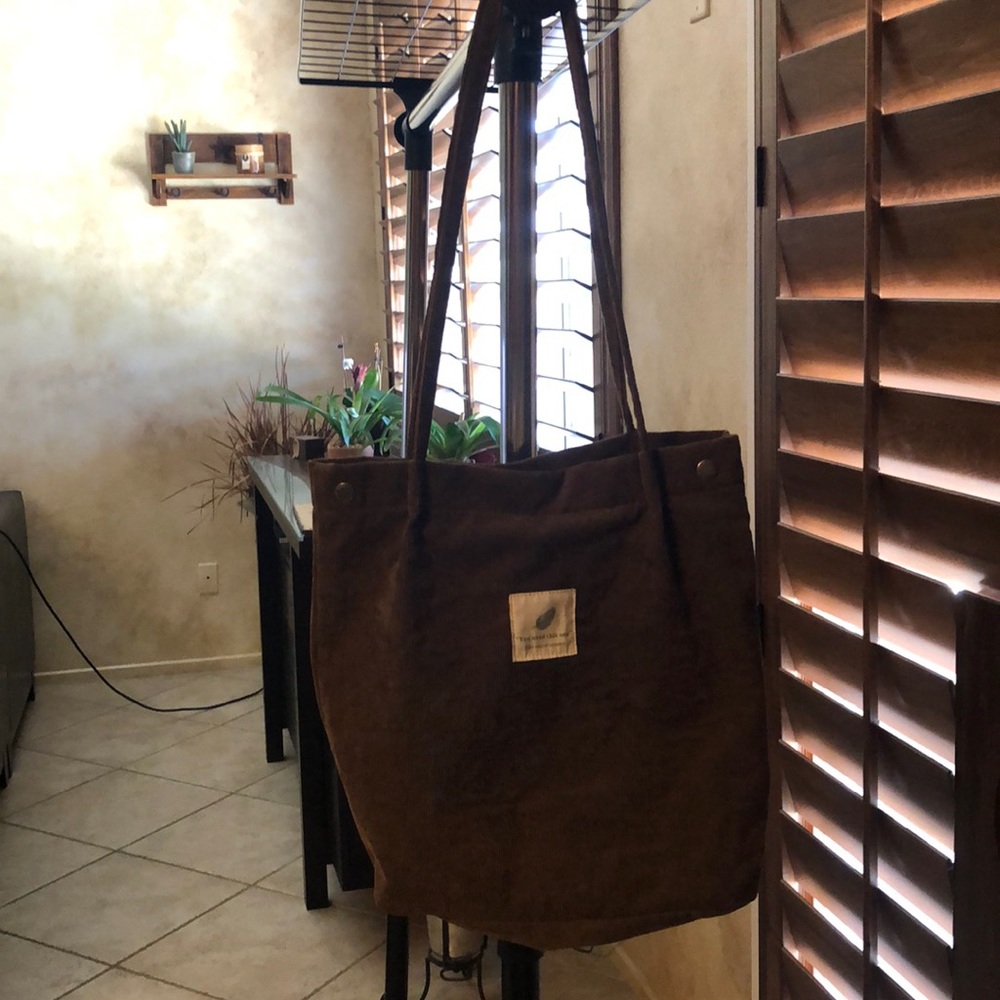 Courderoy tote